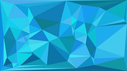 Stunning abstract geometric design with vibrant blue hues for modern creative projects
