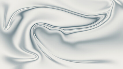 cloud dancer 2026 liquid silver metallic wave background smooth abstract surface pale grey tone digital flow design minimal texture concept of art industry luxury technology. 