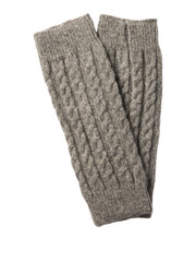 Pair of leather gloves with a textured surface isolated on transparent background