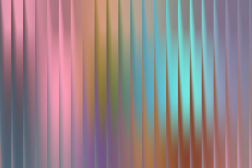 Obraz premium Abstract backdrop with vertical lines and gradient colors, creating a soft and modern visual effect