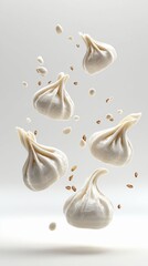 A poster of flying khinkali