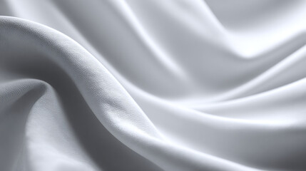 Fototapeta premium Elegant, flowing silk fabric with a subtle sheen, creating a sense of luxury and softness