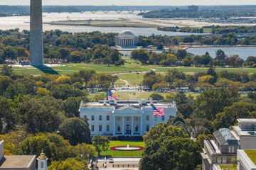 White House in Washington DC