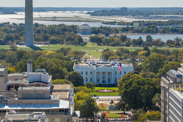 White House in Washington DC