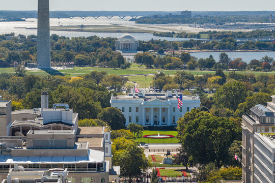 White House in Washington DC