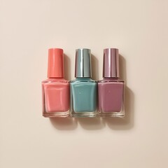 Elegant Nail Polish Display