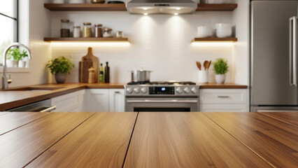 Modern kitchen design ideas and remodel inspiration featuring wood countertop