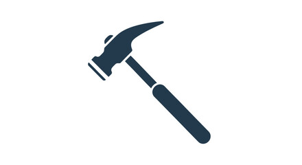 Claw Hammer Illustration: A Classic Tool for Construction and Repair.