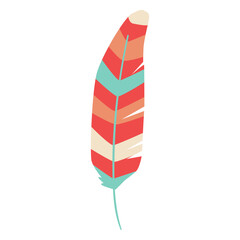 Stripes feather element