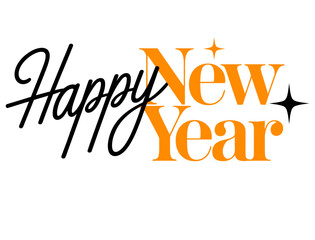 Fototapeta premium Happy new year celebration greeting card vector design