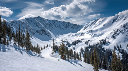 Fototapeta premium Colorado Ski Mountain Loveland Basin