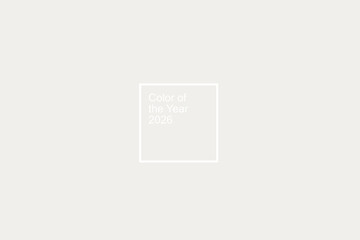 Color of the year 2026. Trendy colors concept, mockup with copy space