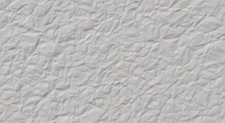 white crumpled paper texture