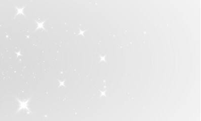 Magical Shiny Starlight Path with Sparkling Stardust, Twinkling Gold Spray and Christmas Greeting Illustration Background