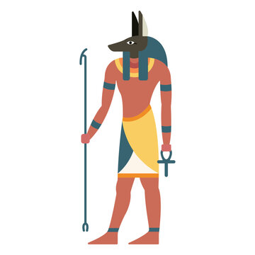 Egyptian gods seth flat
