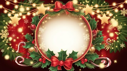 hires for Christmas background new year and presentation 16 9 size with items flower and decoration with gifts, accessories and colored balls 
