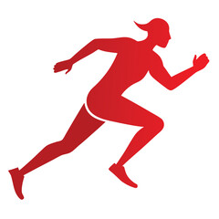 runners vector illustration