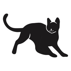 Cat animal silhouette