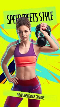 Plastic Grunge Motion Reveal - Vertical