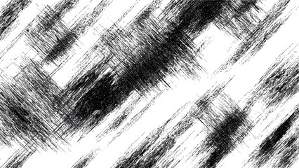 Rough abstract grunge background with diagonal black brush stroke design Vector, illustration