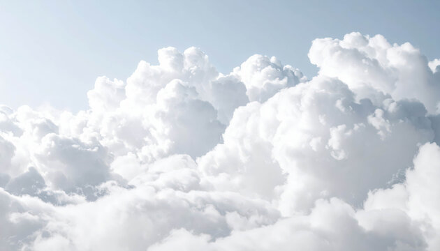 Soft, fluffy clouds in a bright blue sky create a serene atmosphere, showcasing the beauty of nature and the tranquility of a clear day with endless possibilities, Cloud Dancer