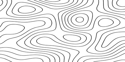 Advanced Topographic Map Contour Lines Vector Illustration Design for Landscape, Cartography, and Elevation Mapping Projects.