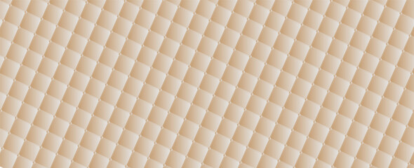 Luxury upholstered backdrop. Stitched layered background pattern. Leather textured sofa background. vector