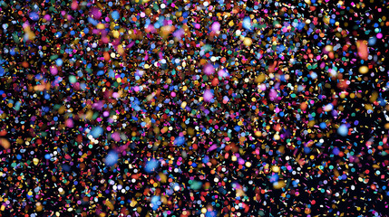 2026 New Year Confetti Burst Background 