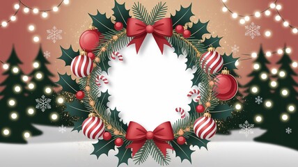 hires for Christmas background new year and presentation 16 9 size with items flower and decoration with gifts, accessories and colored balls 
