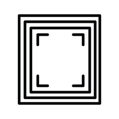 Full screen icon for user interface and media display technology