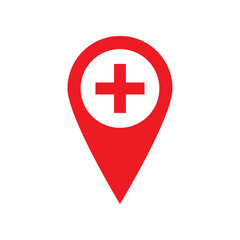 hospital location icon