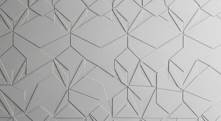 Abstract geometric pattern with lines and shapes modern background design