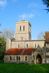 Fototapeta premium St Michael's Church, St Albans, Hertfordshire, UK