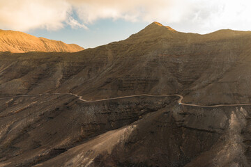 The Mirador de Cofete on Fuerteventura is a viewpoint that offers spectacular views of the wild west coast, the long Cofete beach, and the Jand&iacute;a mountains