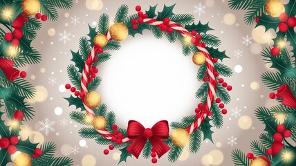 hires for Christmas background new year and presentation 16 9 size with items flower and decoration with gifts, accessories and colored balls 
