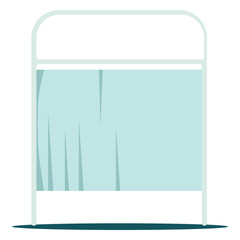 Hospital partition curtain