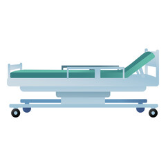 Hospital bed wheels
