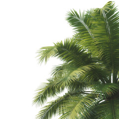 Fototapeta premium Close up of vibrant green pine tree needles against a black background