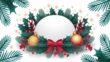 hires for Christmas background new year and presentation 16 9 size with items flower and decoration with gifts, accessories and colored balls 
