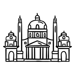 Hofburg vienna palace stroke