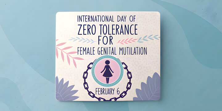 International Day of Zero Tolerance for Female Genital Mutilation graphic