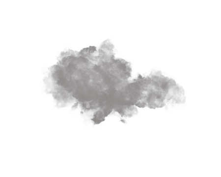 Soft cloud drifts gently across a white background. Its misty abstract texture adds depth and atmospheric calm. Perfect for artistic, creative, and minimalist design use. - Powered by Adobe