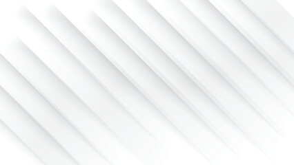 Obraz premium Clean white abstract diagonal lines modern textured background