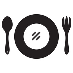 breakfast dualtone icon. 