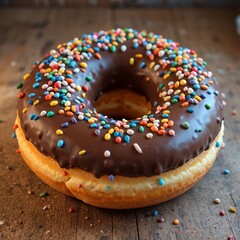 donut with sprinkles
