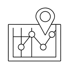 Heat Map Vector Illustration On Transparent Background