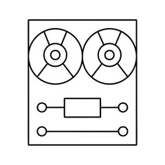 Magnetic Storage Vector Illustration On Transparent Background