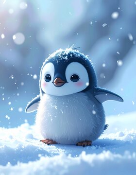 Little Penguin Snowday