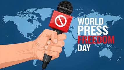Celebrating World Press Freedom Day with a Powerful Symbol for Free Journalism and Expression Across the Globe, Promoting Ethical Reporting and Information