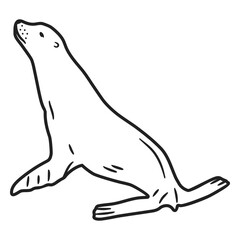 Doodle seal stroke